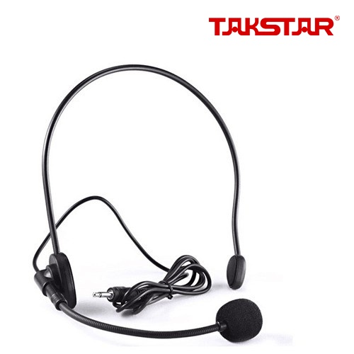 Mic Trợ Giảng Cho Giáo Viên Takstar HM-700 Có Dây, Cài Đầu, Kết Nối Mọi Máy Trợ Giảng Chính Hãng Giá Rẻ Bảo Hành 6 Tháng