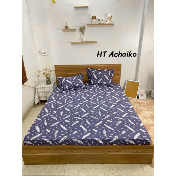 sét ga gối cotton hàn siêu thoáng mát dày dặn