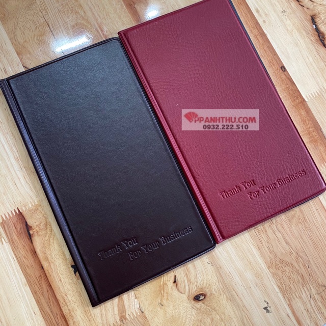 BÌA TAP KẸP BILL TÍNH TIỀN