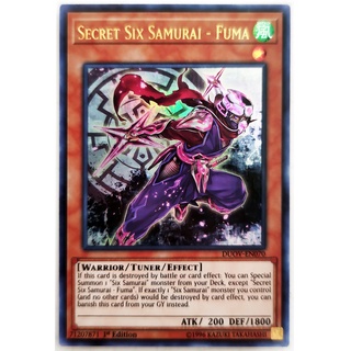 [Thẻ Yugioh] Secret Six Samurai - Fuma |EN| Ultra Rare