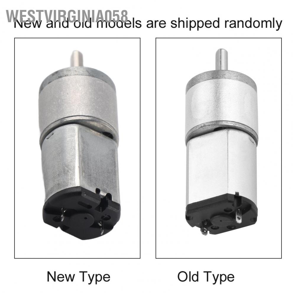 Westvirginia058 Động cơ bánh răng chính xác cao DC 6V / 12V 16GA030 cho Khóa điện tử xe thông minh