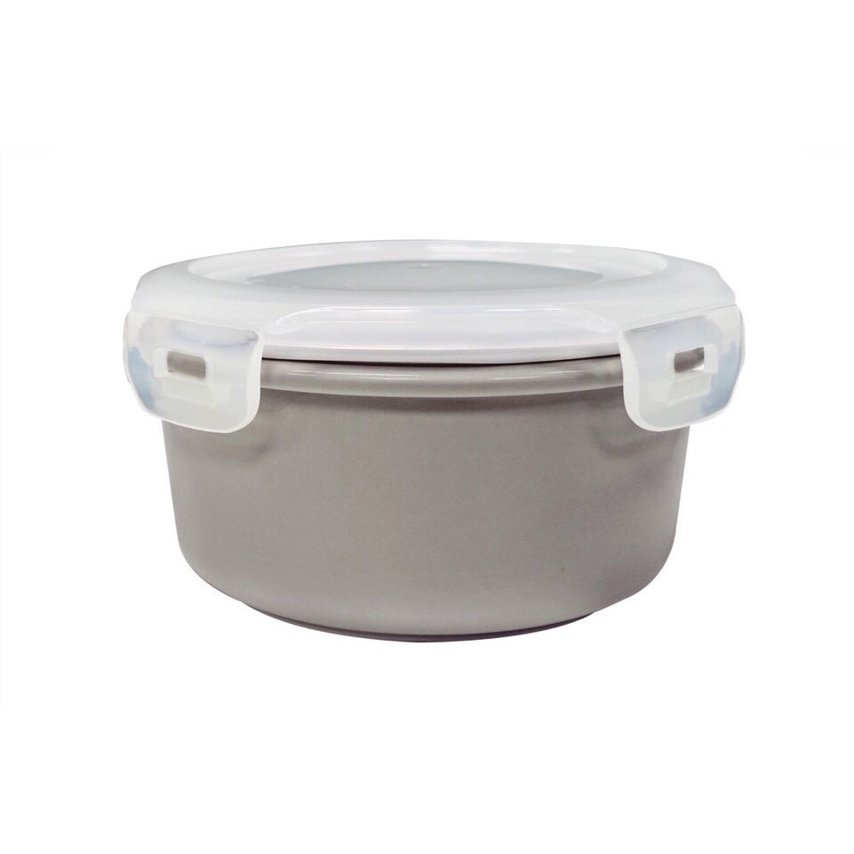 Hộp Đựng Cơm Gốm Sứ Donghwa Cao Cấp Nắp Nhựa Loại 400ml