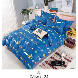 Bộ drap hàn quốc 100% cotton m8-m6