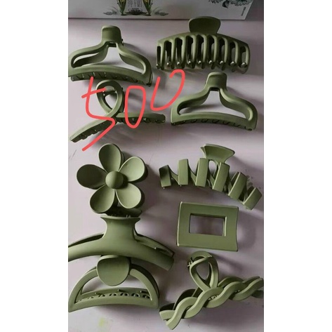 Sét 10c kẹp tóc càng cua hàn quốc