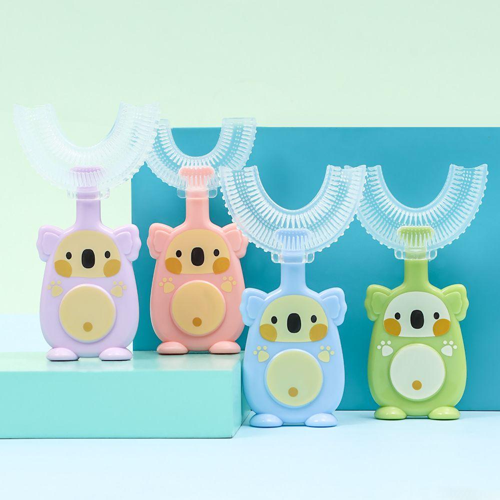 NIUYOU Bàn Chải Đánh Răng Bằng Silicon Mềm Chăm Sóc Răng Miệng Cho