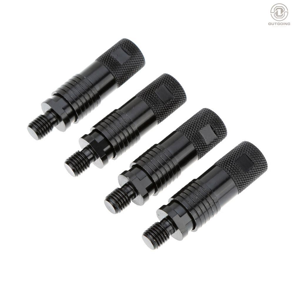 A&D 4pcs Fishing Rod Pod Connector Quick Release Bite Alarm Fishing Bank Stick Support Hold Connector