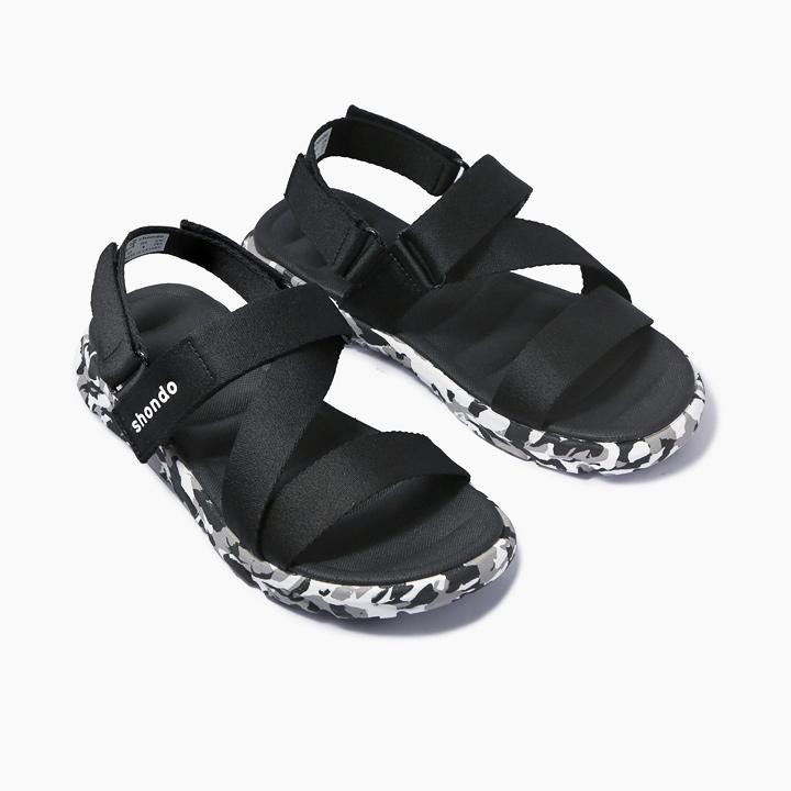 Giày Sandal Shondo F6 Sport F6S501 Đen