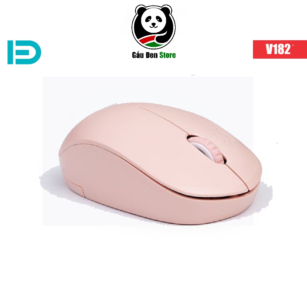 [Bán Chạy] Chuột Không Dây Forter V182 Pink (Màu Hồng) - Hàng Chính Hãng