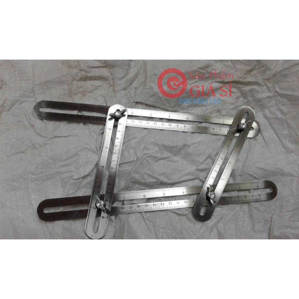 Thước chép hình - thước đo góc inox ❤️freeship❤️