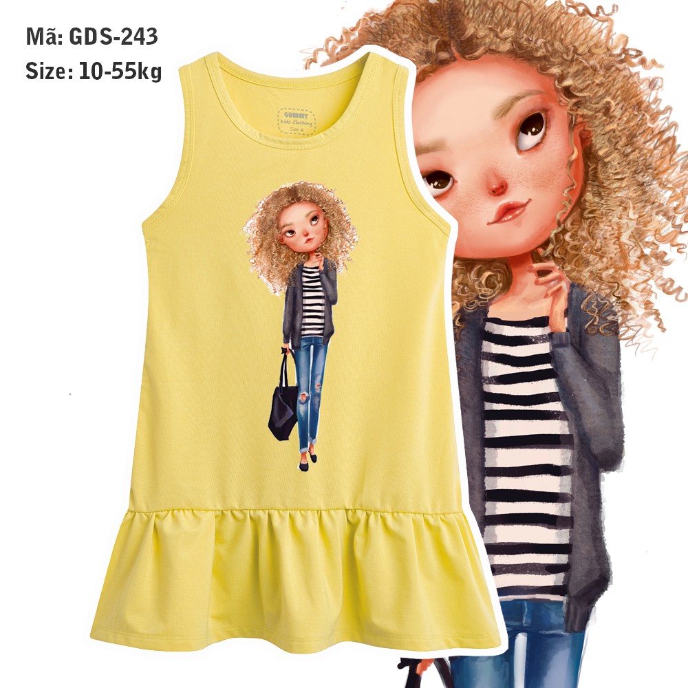 Đầm bé gái GUMMY 10-55kg h