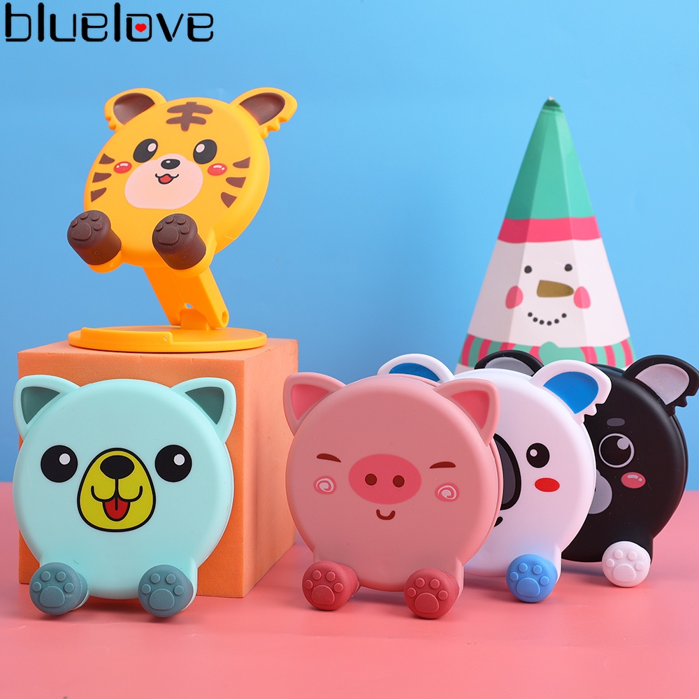 Giá Đỡ Điện Thoại / Máy Tính Bảng Hình Động Vật Hoạt Hình Có Thể Gập Lại / Để Bàn Nhỏ Gọn Tương Thích Với iPhone &amp;