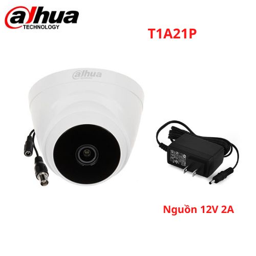 Camera giám sát Dahua HDCVI T1A21P - Hàng chính hãng DSS - Bảo hành 2 năm