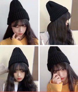 MŨ LEN TRƠN HÀN QUỐC FREESIZE