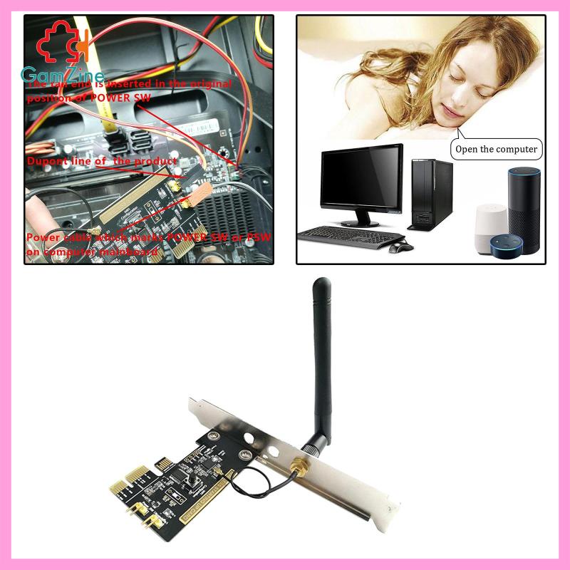 Thẻ Điều Khiển Từ Xa Có Công Tắc Bật / Tắt WIFI Không Dây Cho Máy Tính