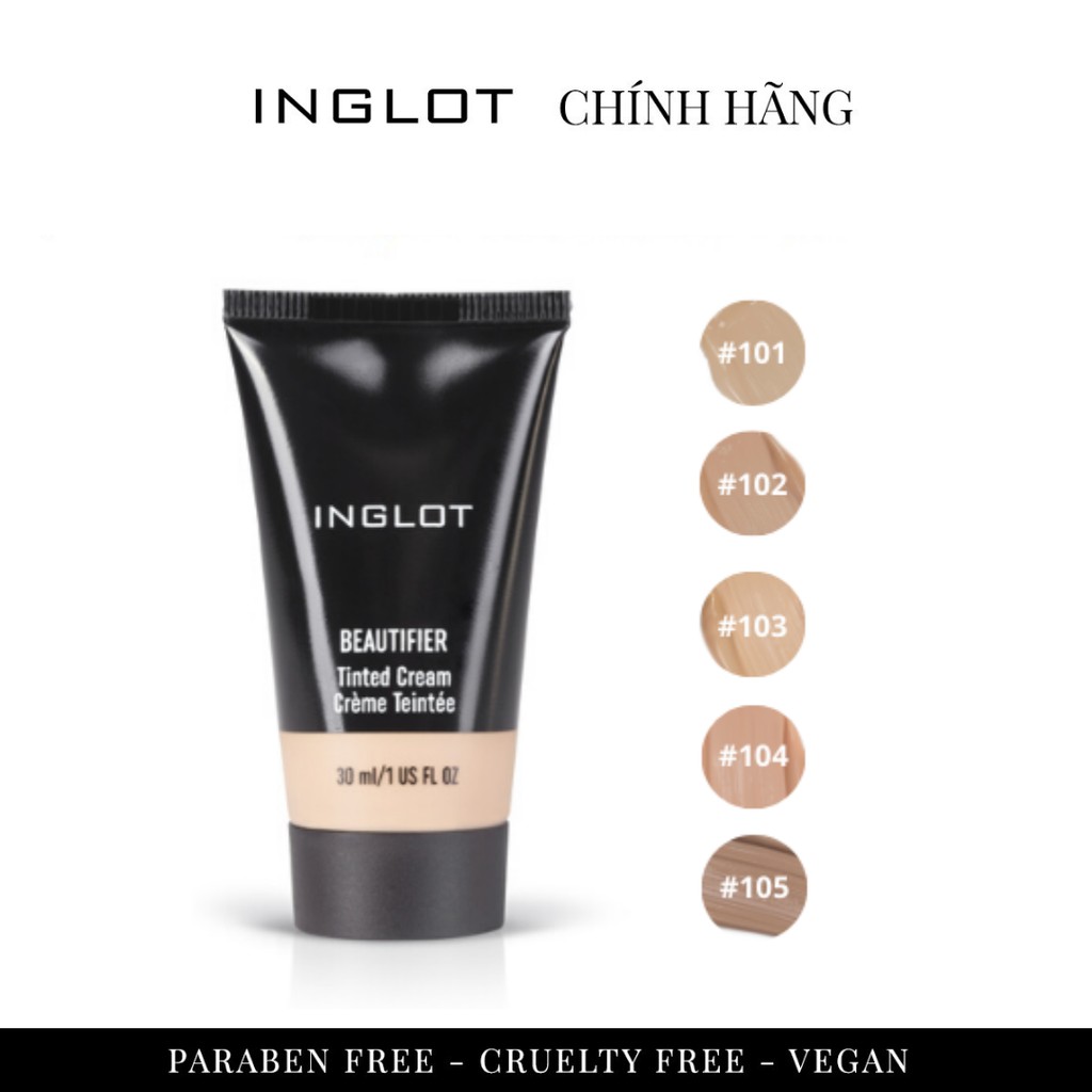 BB cream kem nền siêu mỏng nhẹ Face Beautifier Inglot (30ml)