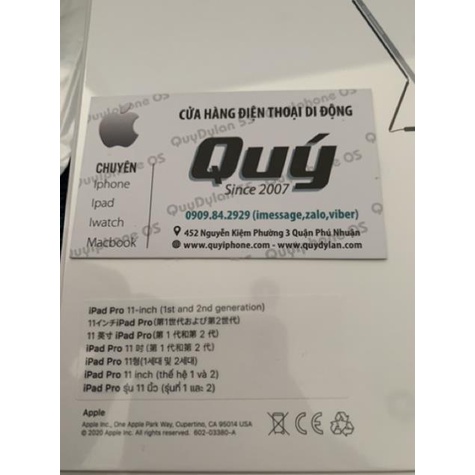 Bàn phím Smart Keyboard Folio Pro 11 inch - Pro 12.9 inch 2018 2020 , 10.9 inch