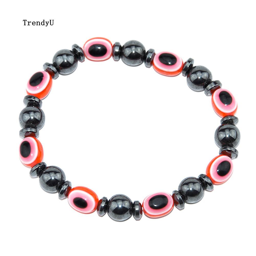 Vòng Tay Chuỗi Hạt Đá Hematite Giảm Cân Thời Trang Cho Nam Và Nữ