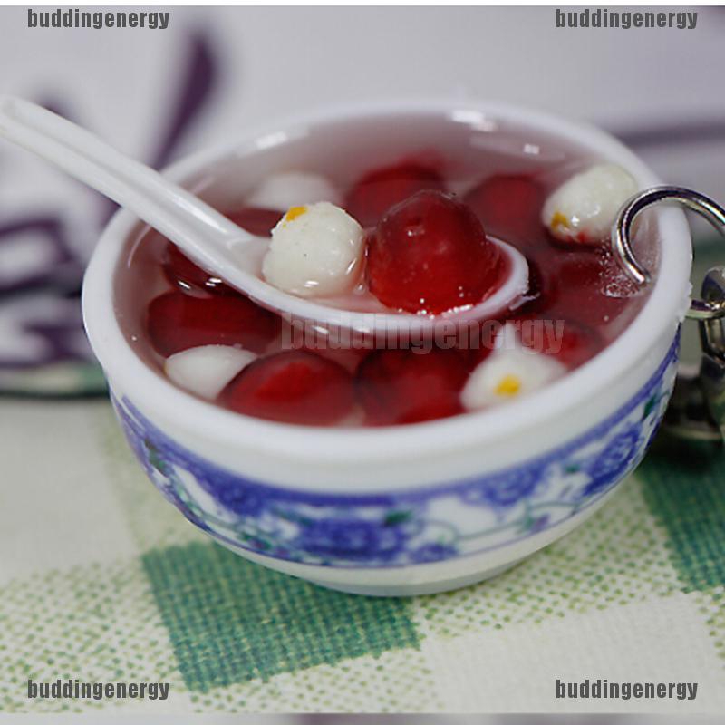 Móc khóa hình đồ ăn dễ thương