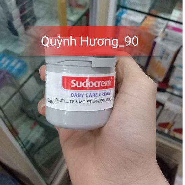 Sudocrem 60g dành cho da bé hăm,đỏ