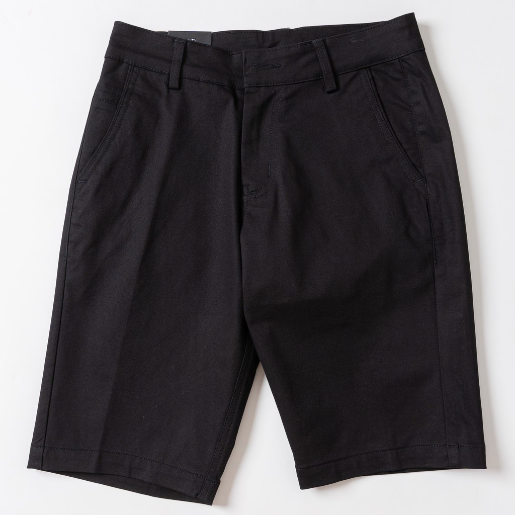 Quần short kaki nam Kenta đen QSK0060