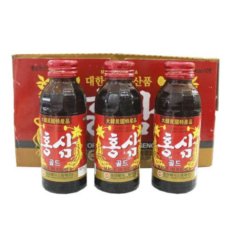 Nước hồng sâm/ Nhung Hươu/ Đông Trùng hạ thảo Đông A Bio