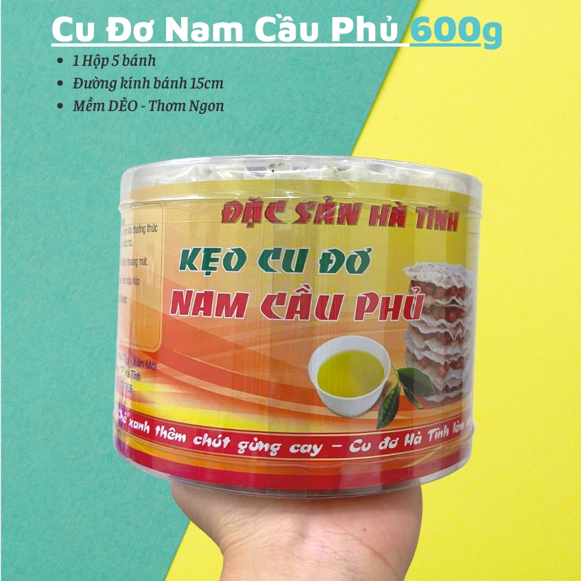 Combo [ 2 hộp Kẹo Cu Đơ Đặc Biệt  ] 1 Hộp Cu Đơ Cầu Phủ + 1 Hộp Cu Đơ Phong Nga - [Cam kết chất lượng]