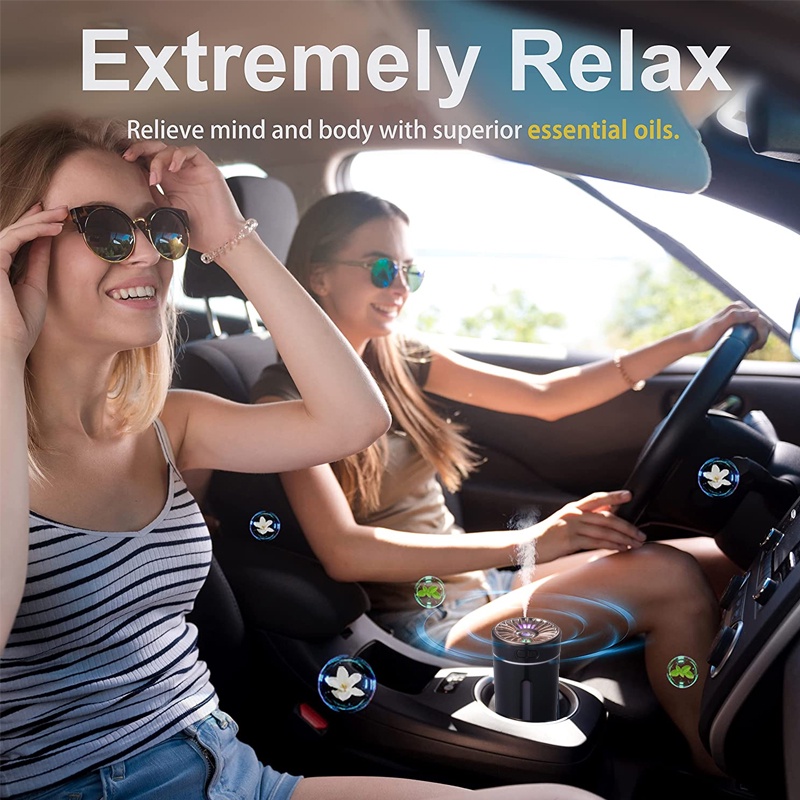 Mới Máy Phun Sương Tạo Độ Ẩm Không Khí Có Đèn Nhiều Màu