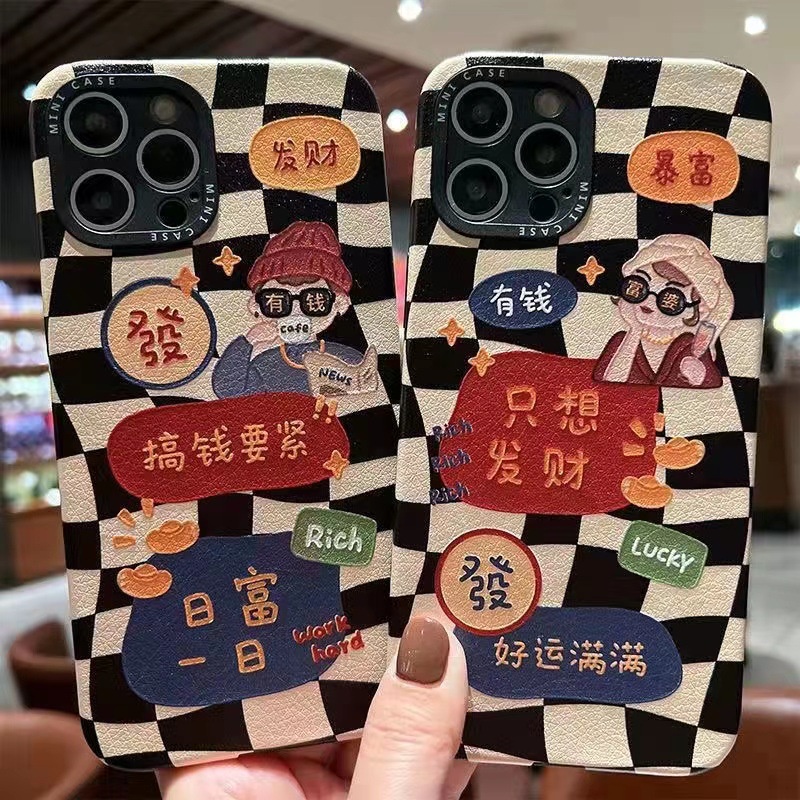 Ốp Điện Thoại Mềm In Chữ Money Rich Wife Cho iPhone13 / 14 Pro max 11 / 12pro X / XR XSMAX 8p