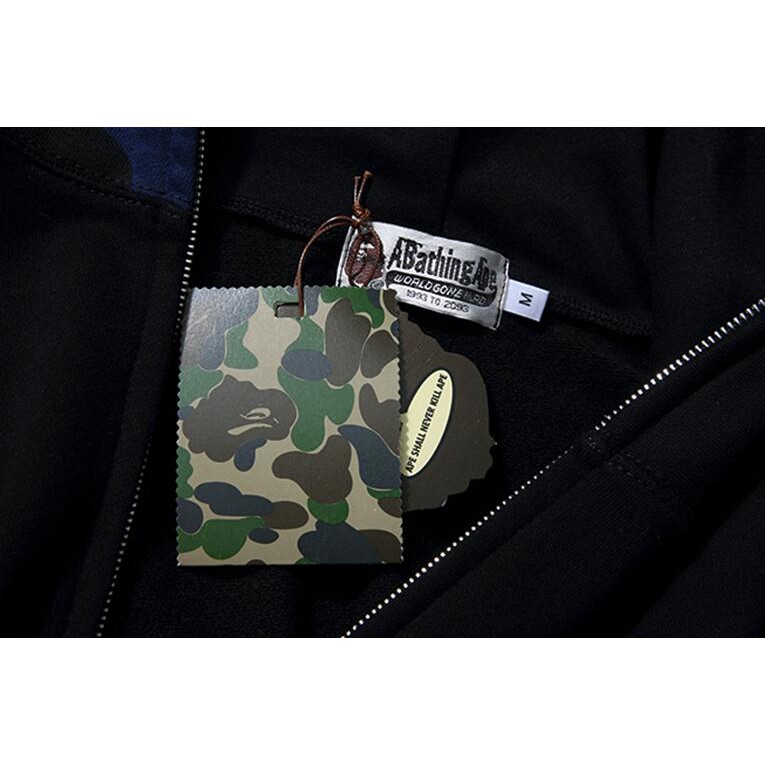 BAPE Áo Hoodie Vải Cotton In Họa Tiết Thời Trang Cho Nam Và Nữ