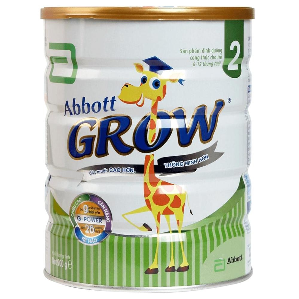 Sữa bột Abbott Grow 2 (G-Power) hương vani 900g