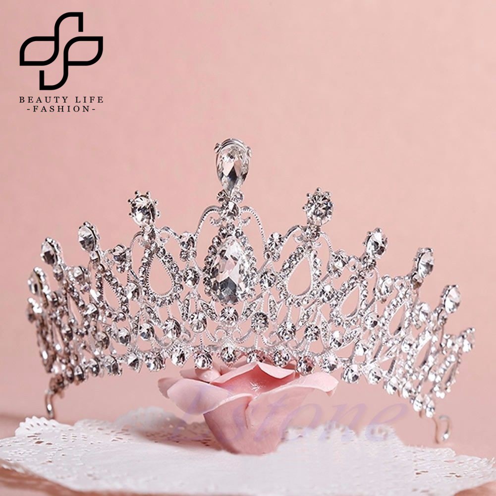 Vương miện cài tóc phong cách retro