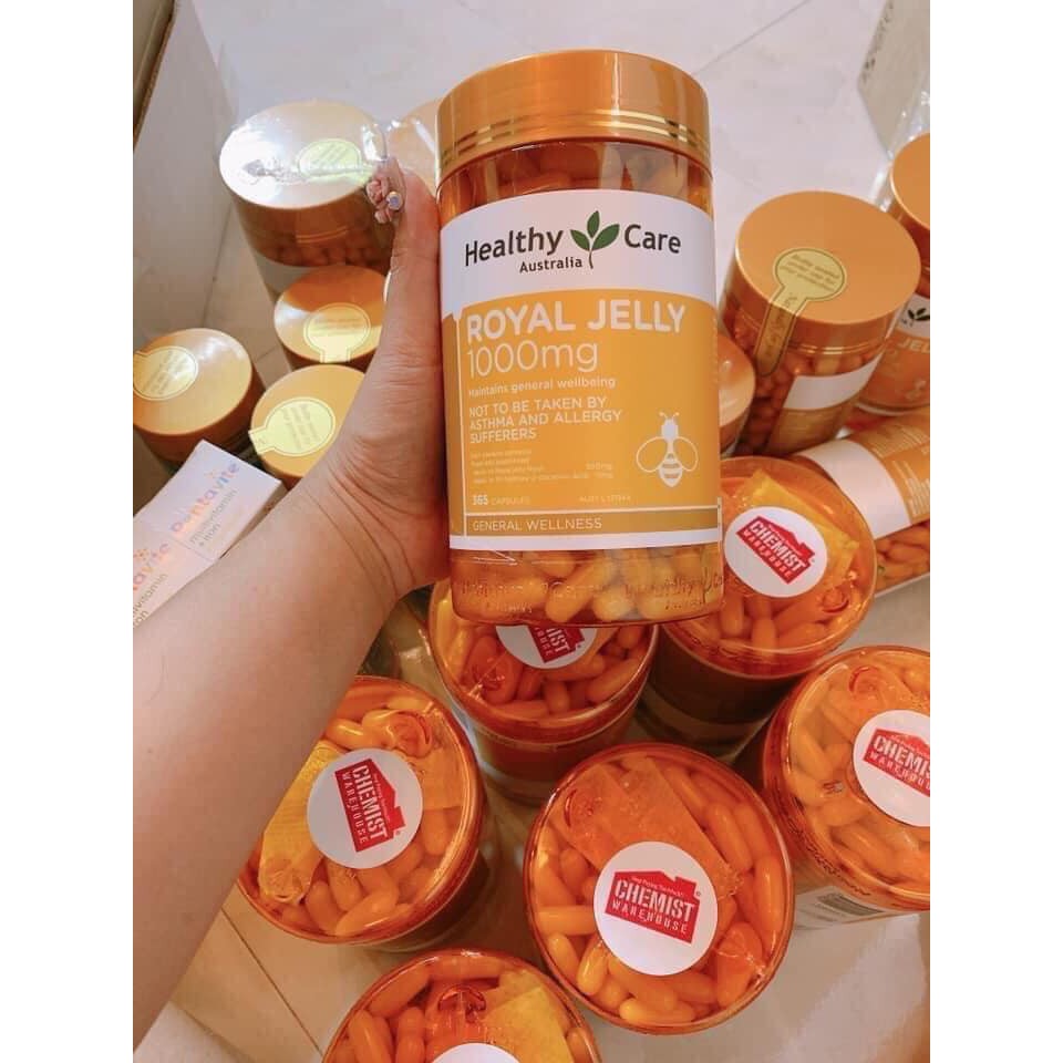 Sữa Ong Chúa Healthy Care Royal Jelly 365 Viên | BigBuy360 - bigbuy360.vn