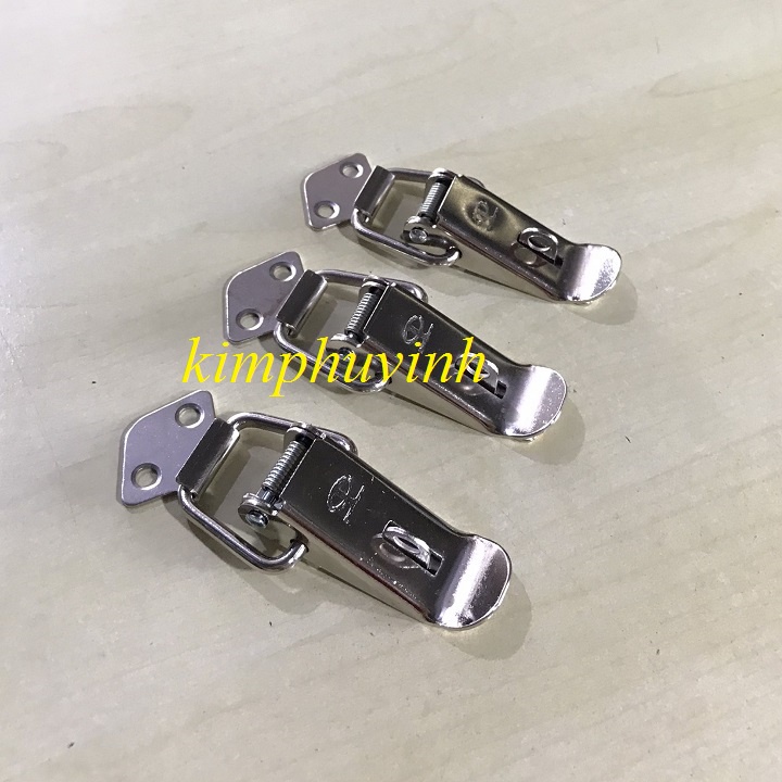 01 CÁI - 9CM CHỐT KHÓA VALI - LẤY MÓC HÒM GỖ - KHÓA GÀI HỘP GỖ