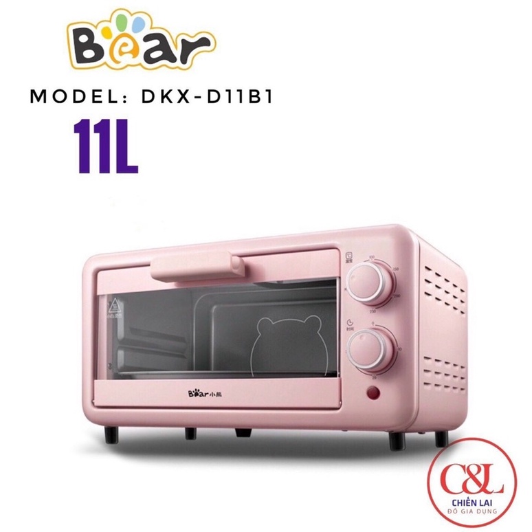 Lò nướng điện mini Bear DKX-B11B1 dung tích 11lit