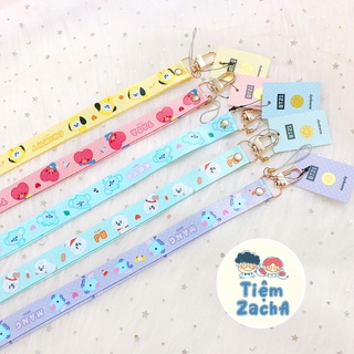 Dây strap bt21 baby móc điện thoại