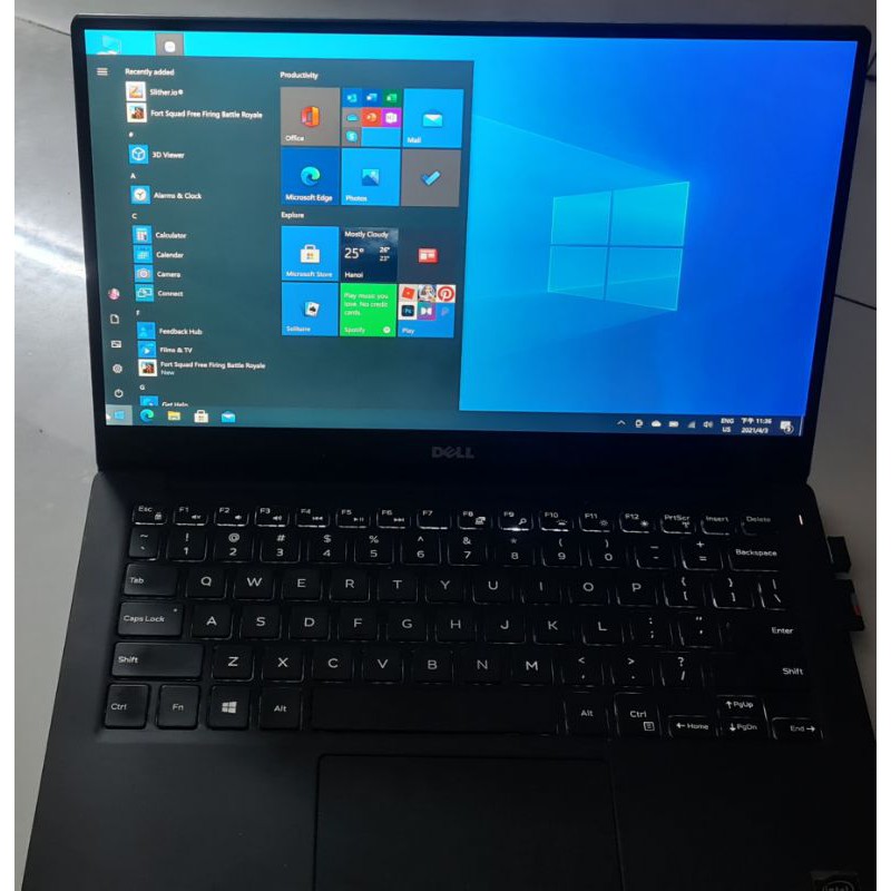 Laptop Dell cũ XPS 9343 /Core i5 Ram 8gb /SSD 256 màn hình cảm ứng 13.3in QHD | BigBuy360 - bigbuy360.vn
