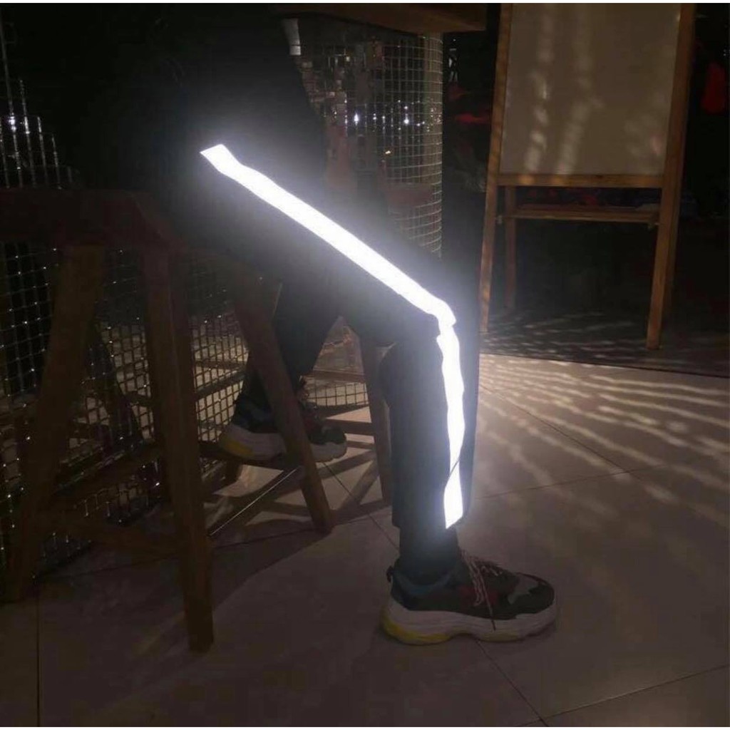 [Mã SKAMAP6 giảm 8% TỐI ĐA 50K đơn250K] QUẦN 1 SỌC PHẢN QUANG -UNISEX cao cấp siêu mềm mại giá sỉ | BigBuy360 - bigbuy360.vn