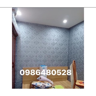 xốp dán tường 3D Hoa Văn cổ điển