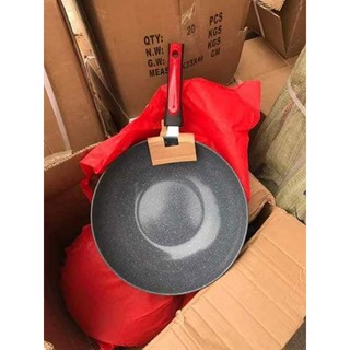 CHẢO ĐÁ SÂU LÒNG 32CM CERAMIC [Giá sỉ] [Sãn hàng]