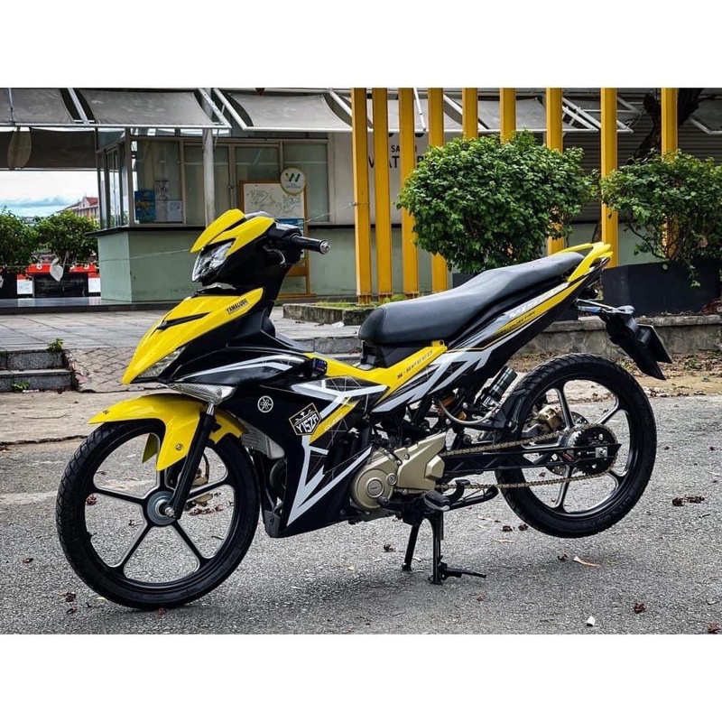 Tem rời exciter 150 vàng đen ( Mới )