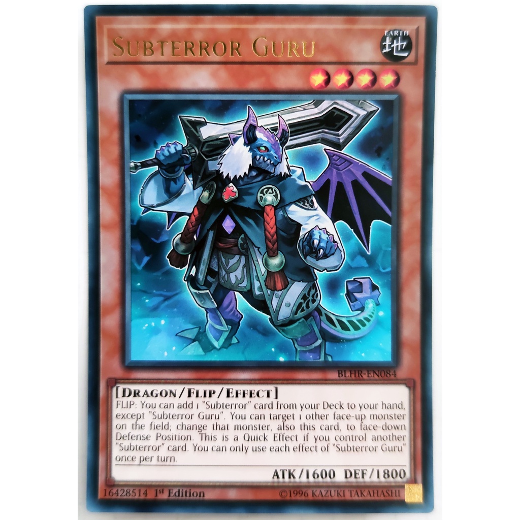 [Thẻ Yugioh] Subterror Guru |EN| Ultra Rare