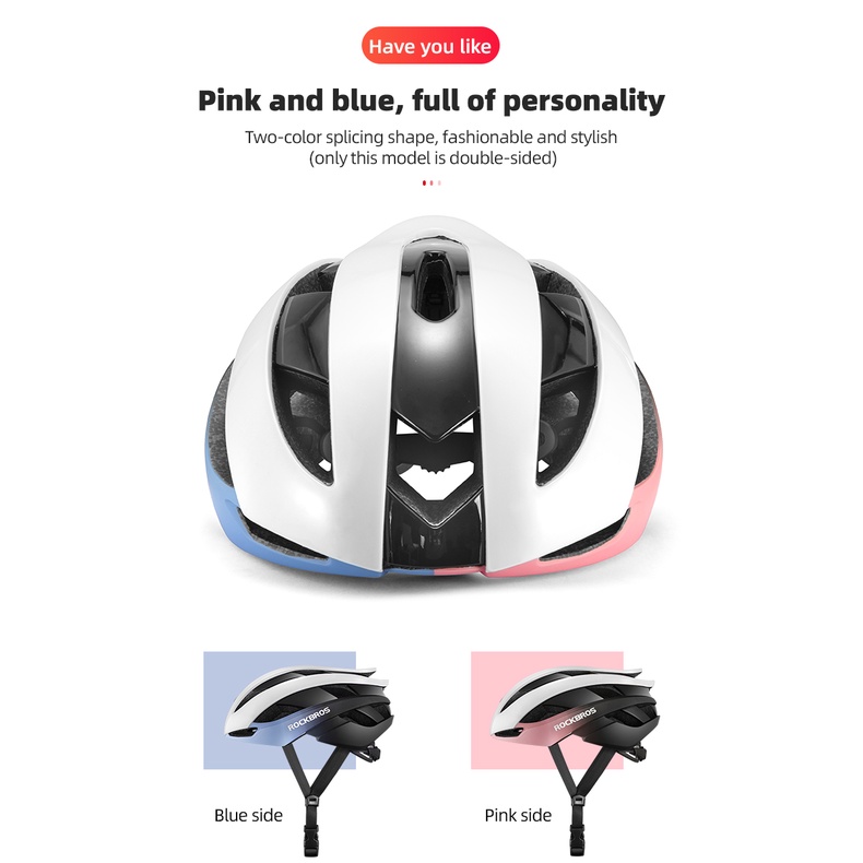 Mũ bảo hiểm đi xe đạp ROCKBROS thiết kế hợp lý cho nam và nữ