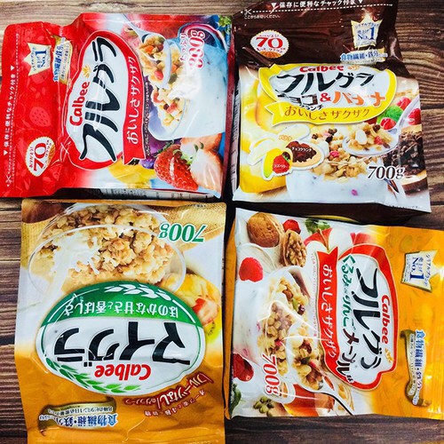 Ngũ cốc Calbee, Ngũ cốc hoa quả Calbee Nhật Bản