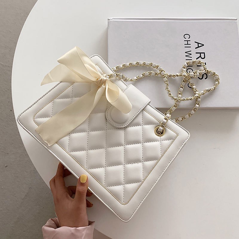 Túi Đeo Vai Thời Trang Nữ Buộc Nơ Hot 2021 🧡🧡🧡 Freeship15k