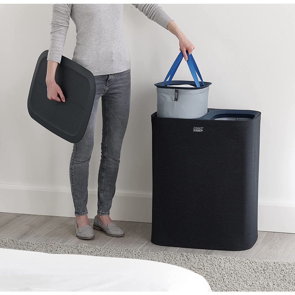 Giỏ đựng quần áo 2 ngăn 90L Joseph Joseph 50004 Tota, nhập Đức chính hãng