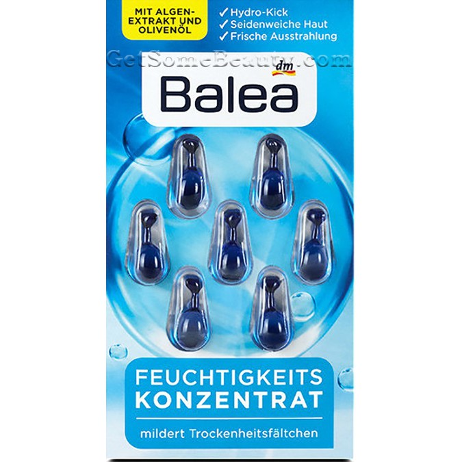 Viên nang Serum dưỡng da Balea [Nội địa Đức] chống lão hóa, hàng chuẩn 100%
