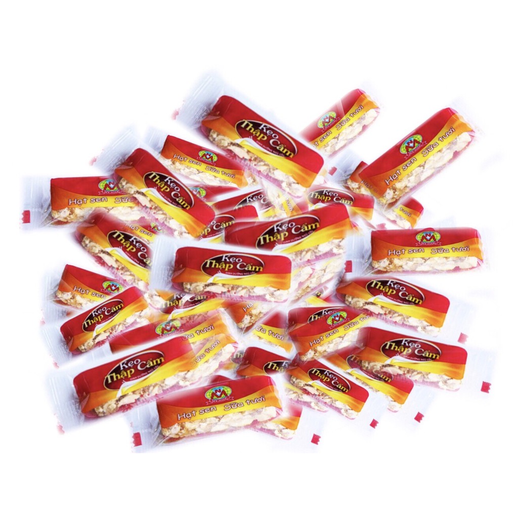 MỸ NGỌC _ 170g Kẹo THẬP CẨM HẠT SEN SỮA TƯƠI D170 - Cereal Candy with Milk 170g
