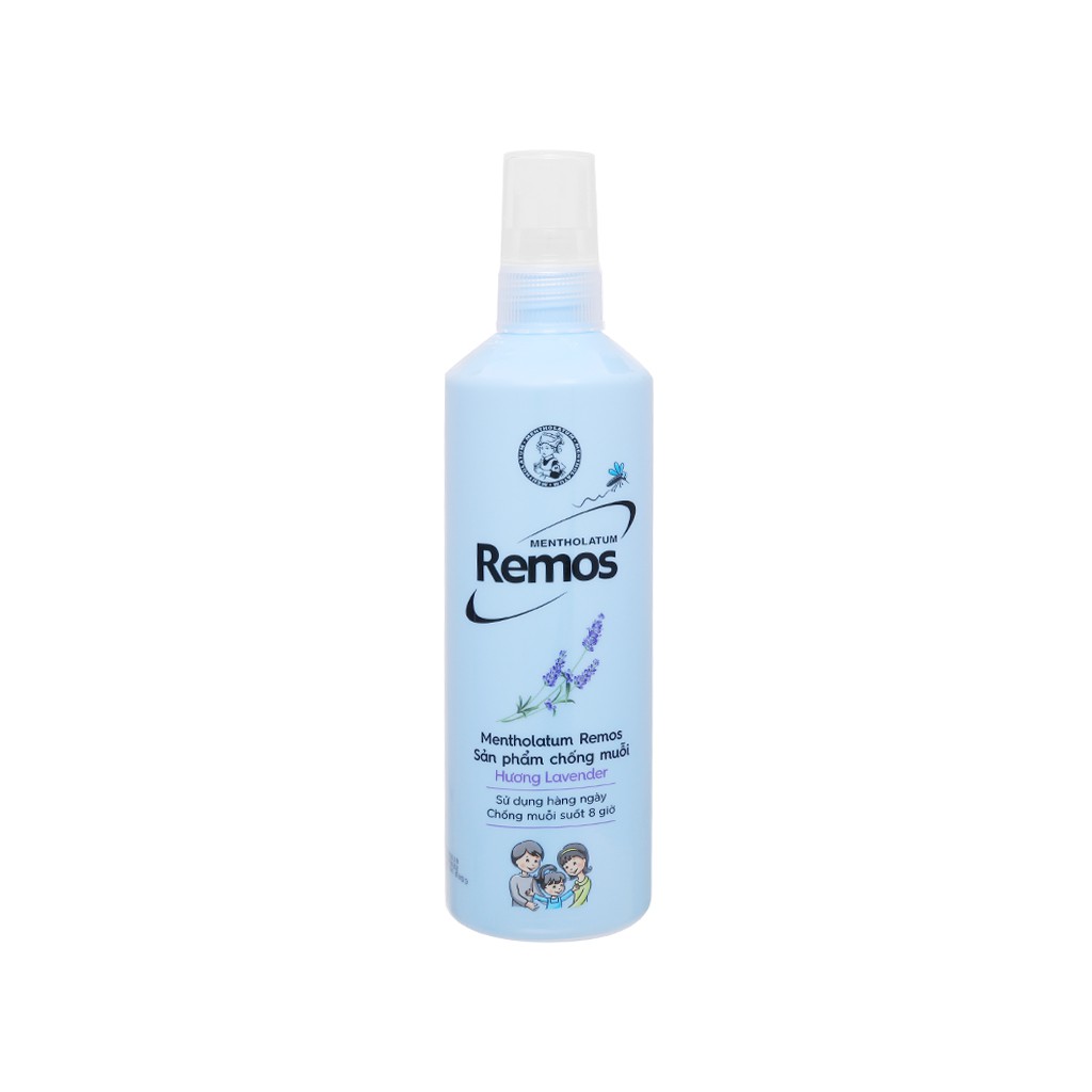 Xịt chống muỗi Remos hương Lavender 150ml