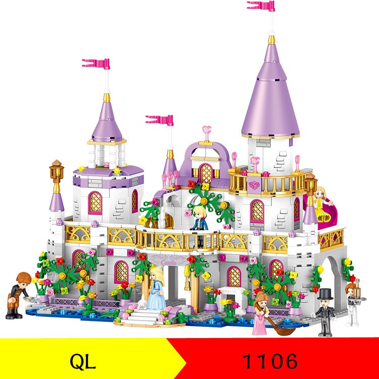 Lego xếp hình - Lâu đài QL1106 731pcs NLG0006