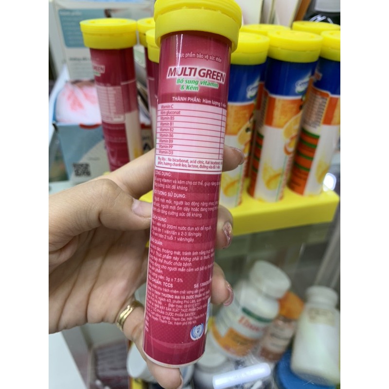 Viên sủi uống tăng sức đề kháng